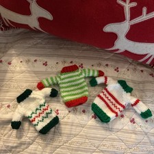 Hand Knitted Christmas mini