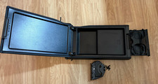 Audi A4 B7 saloon rear seat centre armrest black drinks holder and cubby box