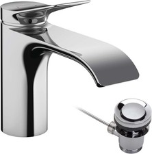 Hansgrohe Vivenis Washbasin Faucet With Spout Height 80 mm, Pull Rod, Water-Savi