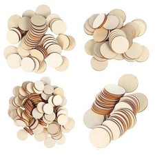 Wooden Circle Disk Shape Craft