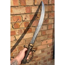 Pirate sword 66cm fancy dress - 66cm,