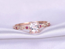 1ct Lab-Created Peach