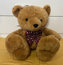 Vintage 1999 TCC Continuity Holdings Big Foot Teddy Bear Soft Toy Plush 14"