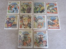 2000AD COMICS x 10 1985 PROG