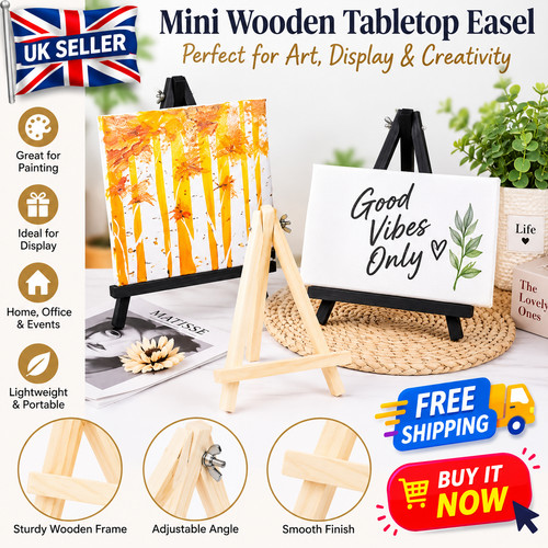 Wooden easel painting folding - easel,