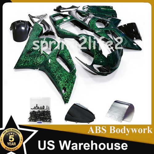 Green forged carbon - green,