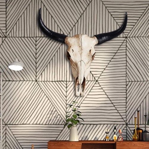 Bull decor head - decor, large