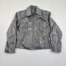MILAN Leather Jacket Small