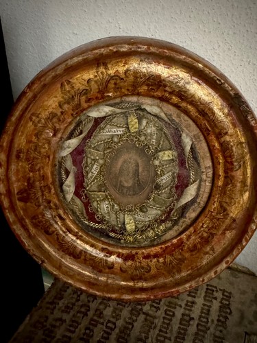 Old reliquary monastery work