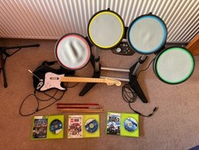 Xbox 360 Rock Band Guitar and