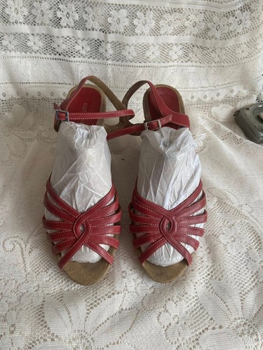 Marks and spencer red leather - spencer,