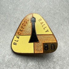 MCC Motorcycle Club Rally Badge.