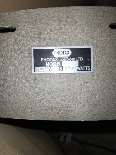 Photax heated photographic - photax,