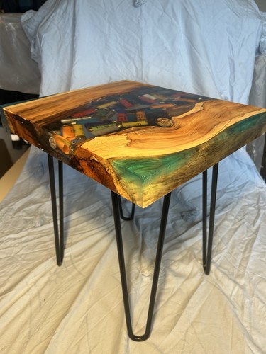 Coffee side table shooting - table,