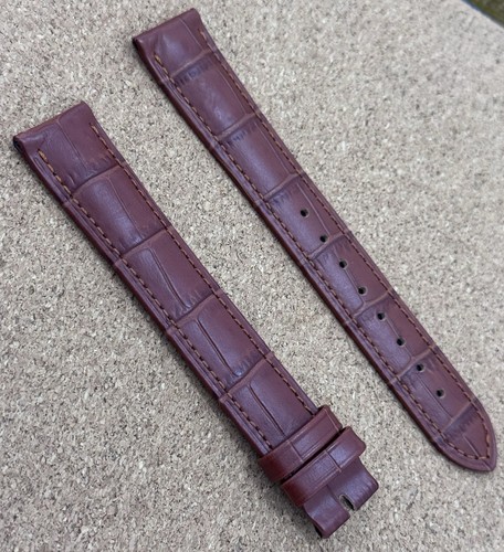 18mm hirsch crocodile - 18mm, leather