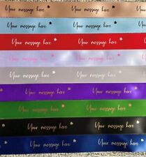 Personalised Satin Ribbon