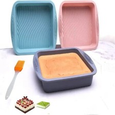 Large Square Silicone Cake