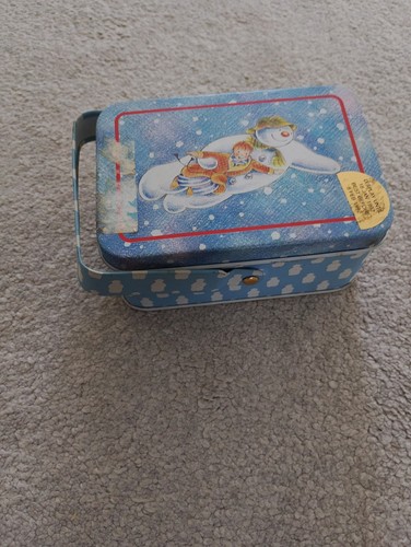 Vintage the snowman storage - snowman,