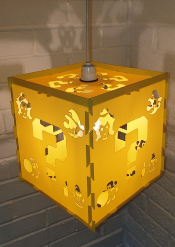 Mario game lampshade mariocart - mario,