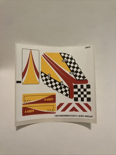 Lego sticker sheet for - lego, 60019