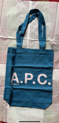 Apc canvas cotton tote - , bag-