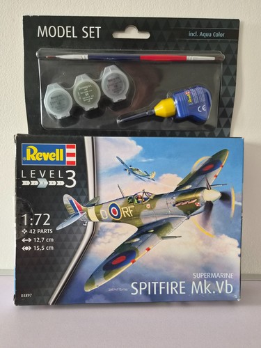 Revell fighter spitfire vb - revell,