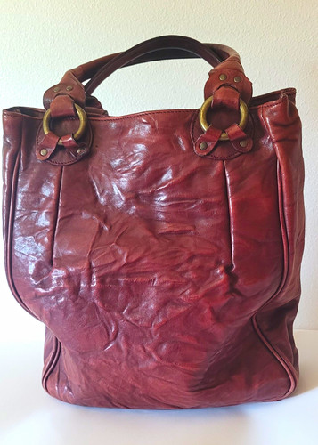 Brown women tote bag - brown,