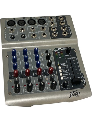 Peavey pv6 compact mixer - pv6,