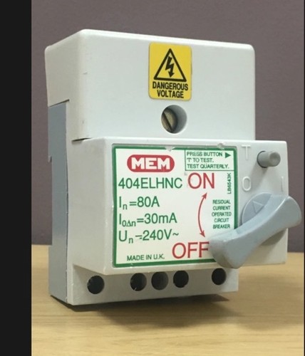 Mem 80a double pole - double/2, dp