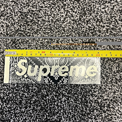 Supreme black white brand - black, &