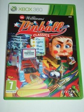 Williams Pinball Classics  Xbox 360 UK PAL  "FREE UK  P&P"