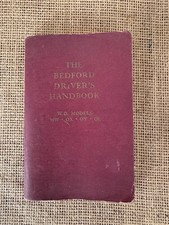 Bedford Drivers Handbook for WD Models MW,OX,OY,QL Truck Instruction Booklet WW2