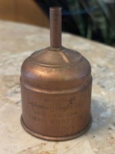 Coleman Copper Fuel Funnel No