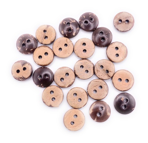 10mm natural coconut shell - 10mm,