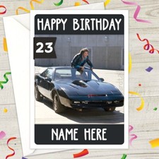 KNIGHT RIDER Personalised