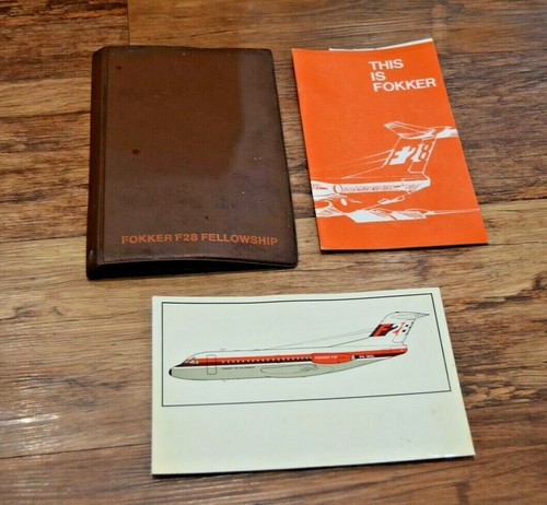 Rare fokker f28 fellowship - rare,