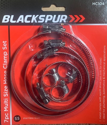 Multi size hose - size, clamps