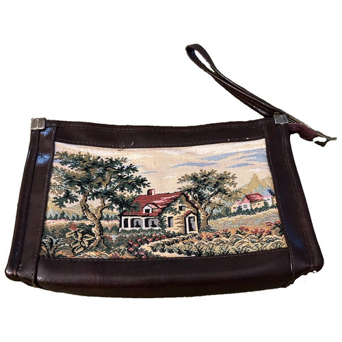 Vintage tapestry cottage - tapestry,
