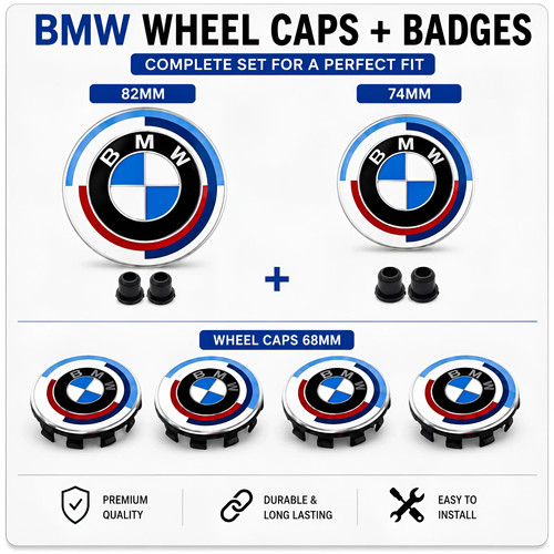 Bmw 68mm wheel - bmw, centre