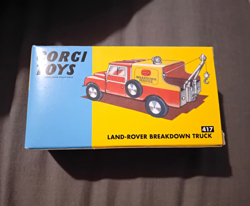 Corgi toys 417 land rover - land,
