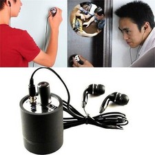 Enhanced Version Wall Microphone Voice /Ear Listen Through Wall Device  Bug