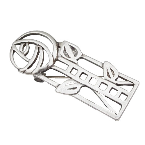 Rene macintosh style brooch - macintosh,