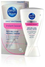 Pearl Drops INSTANT BOOST Optical Whitening Effect Polish & Protect Tooth NEW UK