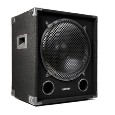 MAX15SUB 15" Professional Subwoofer 1200W for DJ Disco Club Events