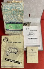 Puch RL125 RLA125 Service & Repair Manual, Log Book, Parts List & Gasket Set
