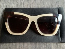 Zara Women's Sunglasses Beige