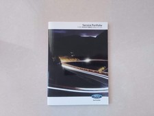 ?FORD SERVICE BOOK STAMPED COVERS ALL MODELS FIESTA FOCUS MONDEO KA KUGA...