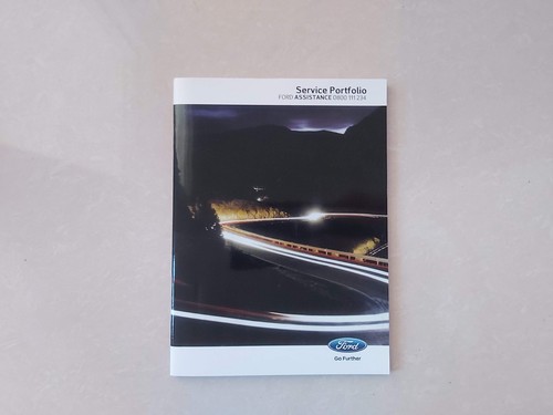 Ford service book stamped - 💯ford,