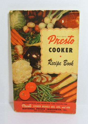 Presto pressure cooker recipe - presto,