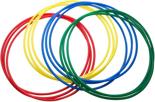 Multicolour hula hoops - multicolour,